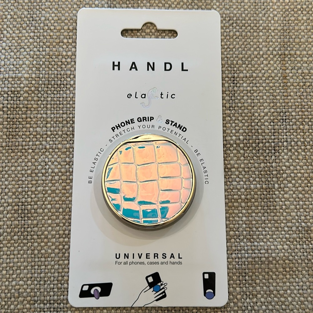 Phone PopSocket Iridescent Alligator New x